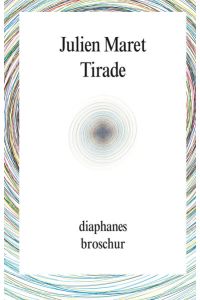 Tirade (diaphanes Broschur)