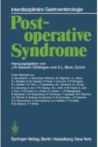 Postoperative Syndrome.