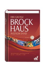 Der Große Brockhaus in einem Band, inkl. CD-ROM. Geografischer Sonderteil mit thematischen Karten und Satellitenbildern (Gebundene Ausgabe) von Brockhaus, F A