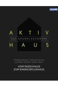 Aktivhaus – Das Grundlagenwerk: Vom Passivhaus zum Energieplushaus [Hardcover] Hegger, Manfred; Fafflok, Caroline; Hegger, Johannes and Passig, Isabell
