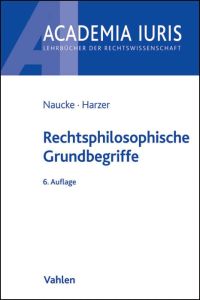 Rechtsphilosophische Grundbegriffe  - Rechtsstand: Oktober 2010