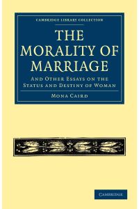 The Morality of Marriage