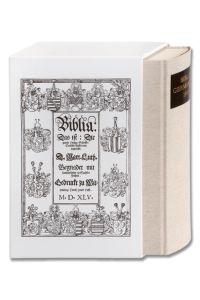 Biblia Germanica  - Luther-Übersetzung 1545. Ausgabe letzter Hand. Mit Apokryphen
