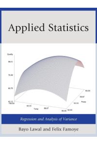 Applied Statistics  - Regression and Analysis of Variance