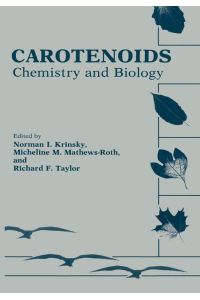 Carotenoids  - Chemistry and Biology