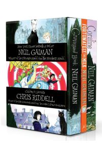 Neil Gaiman & Chris Riddell Box Set  - The Graveyard Book / Coraline / Fortunately, the Milk