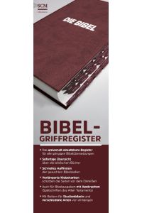 Bibel-Griffregister rot