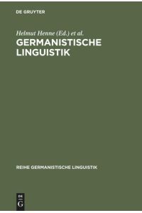 Germanistische Linguistik  - Konturen eines Faches