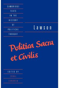 Lawson  - Politica Sacra Et Civilis