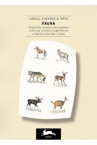 Fauna  - Label and Sticker Book