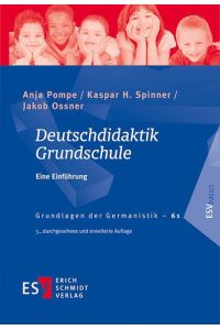 Deutschdidaktik Grundschule  - Eine Einführung