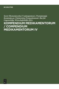 Kompendium medikamentorum / Compendium medikamentorum, IV. , Kompendium medikamentorum / Compendium medikamentorum IV.