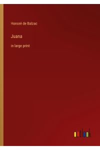 Juana  - in large print