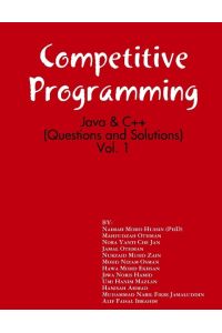 Competitive Programming  - Java and C++ (Questions and Solutions), Vol. 1