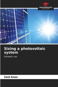 Sizing a photovoltaic system  - Domestic use