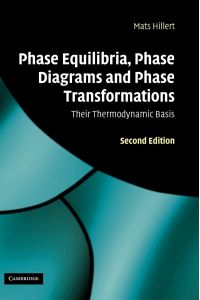 Phase Equilibria, Phase Diagrams and Phase Transformations  - Their Thermodynamic Basis