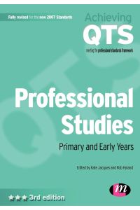 Professional Studies  - Primary and Early Years