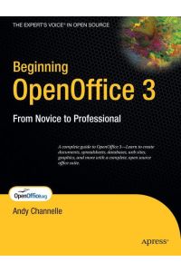 Beginning OpenOffice 3  - From Novice to Professional