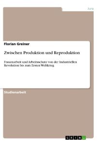 Zwischen Produktion und Reproduktion  - Frauenarbeit und Arbeitsschutz von der Industriellen Revolution bis zum Ersten Weltkrieg