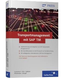 Transportmanagement mit SAP TM (SAP PRESS) [Gebundene Ausgabe] von Bernd Lauterbach (Autor), Rüdiger Fritz (Autor), Jens Gottlieb (Autor), Bernd Mosbrucker (Autor), Till Dengel