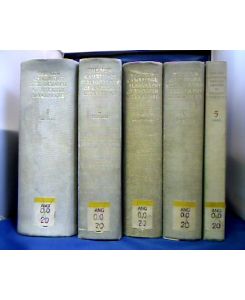 The New Cambridge Bibliographie of English Literature. 4 Bände + Indexband = 5 Bände.   - Vol. 1: 600-1660. Vol. 2: 1660-1800. Vol. 3: 1800-1900. Vol. 4: 1900-1950. Vol. 5: Index.