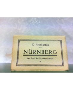 Nürnberg. 10 Postkarten von Nürnberg, der Stadt der Reichsparteitage.