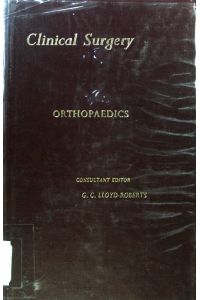 Orthopaedics;  - Clinical Surgery;