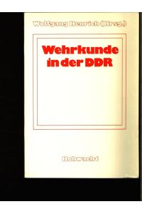 Wehrkunde in der DDR.   - Die neue Regelung ab 1. September 1978.