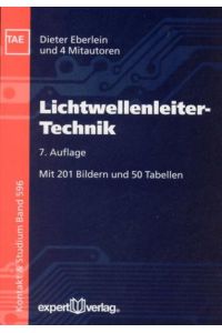 Lichtwellenleiter-Technik.   - Kontakt & Studium ; 596