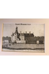 Kupferstich Sanct Margretten (Schloss Margarethen am Moos), ca. 1672