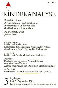 Heft 3 / 2001. Kinderanalyse.