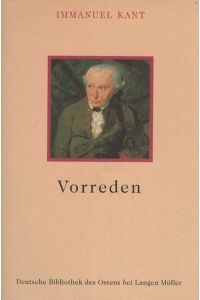 Vorreden (1781 - 1797).   - Deutsche Bibliothek des Ostens;