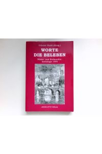 Worte, die beleben. :  - Günter Stahl (Hrsg.) / Winter- und Weihnachts-Anthologie ... ; 1999. Signiert vom Autor.