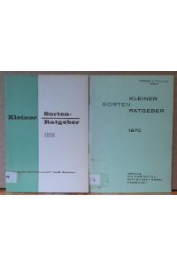 2 Hefte Kleiner Sortenratgeber 1959 + 1970 (Kartoffeln)