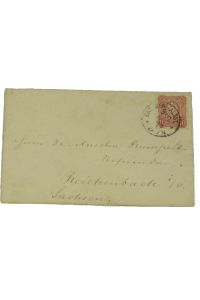 Kleinformatiger Briefbeleg Dresden 1912