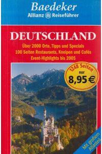 Deutschland - Mit Atlasteil - Baedeker-Allianz-Reiseführer (Jahr: 2003)