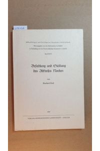Besiedlung und Siedlung des Altkreises Norden. (Abhandlungen und Vorträge zur Geschichte Ostfrieslands ; Bd. 47)