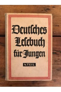 Deutsches Lesebuch für Jungen, 4. Teil