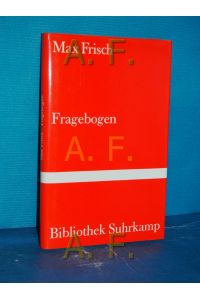 Fragebogen  - Bibliothek Suhrkamp , Bd. 1095