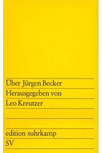Über Jürgen Becker