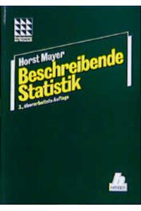 Beschreibende Statistik  - 3. Auflage