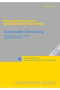 Audiovisuelle Übersetzung  - Filmuntertitelung in Deutschland, Portugal und Tschechien