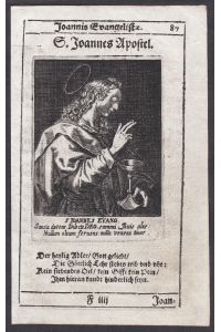 S. Joannes Apostel - Saint John the Apostle Johannes Apostel Heiligenbild