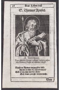 S. Thomas Apostel - Thomas the Apostle Apostel Heiligenbild