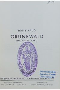 Grünewald (Mathis Nithart).