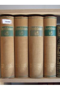 Brockhaus  - Handbuch des Wissens in vier Bänden
