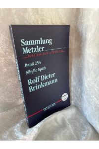 Rolf Dieter Brinkmann.   - Sammlung Metzler ; Bd. 254