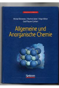 Michael Binnewies, Allgemeine und anorganische Chemie / ohne CD-Rom