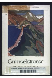 Grimselstrasse Meiringen - Gletsch.   - Schweizerische Alpenposten.