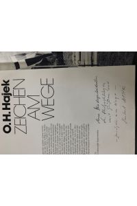 Zeichen am Wege. - signiert, Widmungsexemplar für Bundespräsidenten  - Künstlerhaus Salzburg - 20. Juli bis 19. September 1979